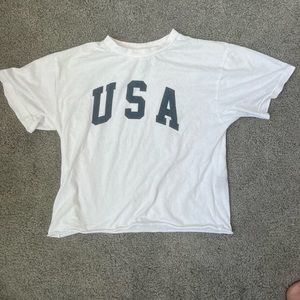 Princess Polly USA Tee🤍💙